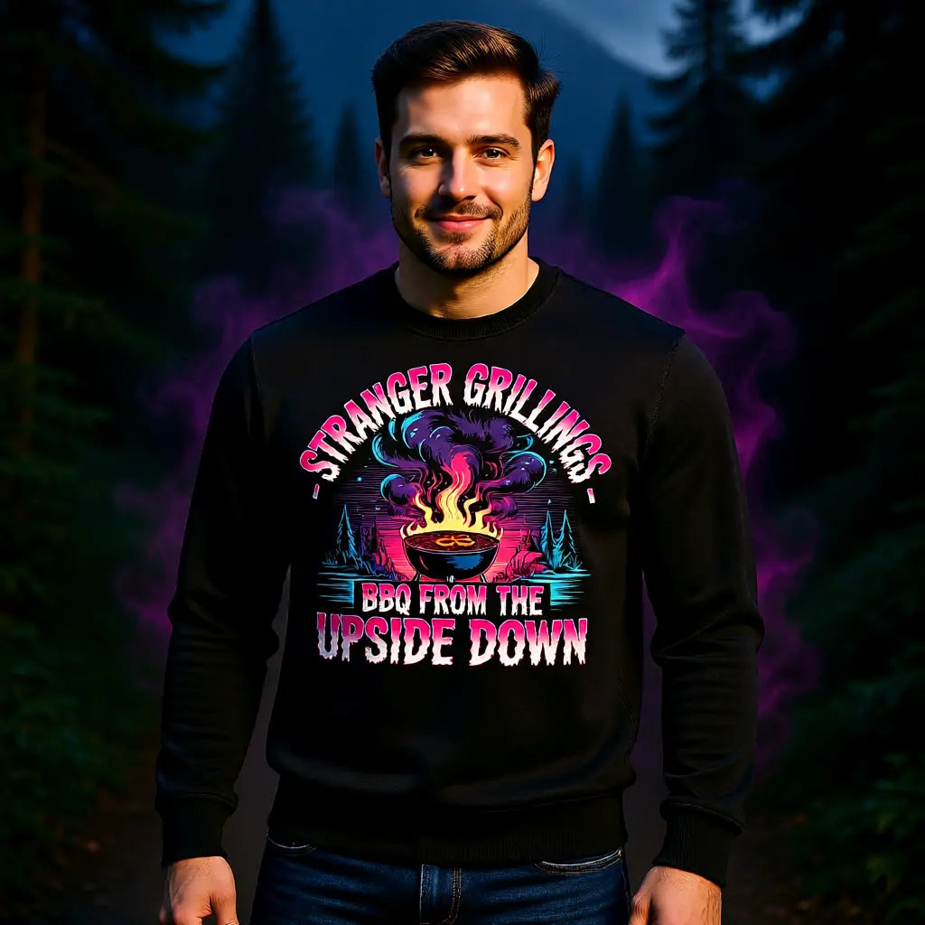 🔥 Stranger Grillings – Organic Sweatshirt MarketPrint