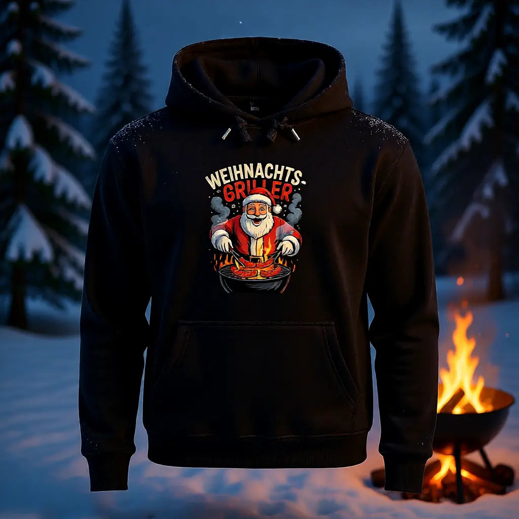 🎅🔥 Weihnachts-Griller – Premium Hoodie MarketPrint