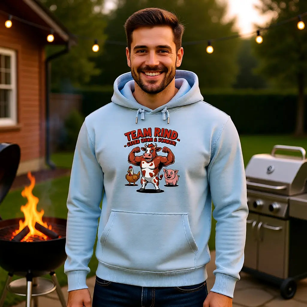 🐮🔥 Team Rind – Premium Hoodie MarketPrint