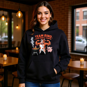🐮🔥 Team Rind – Oversized Hoodie MarketPrint