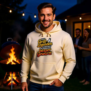 🔥🧂 Echte Grill-Legenden – Premium Hoodie MarketPrint