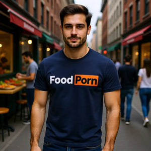 🍔🔥 Food Porn – Premium T-Shirt MarketPrint