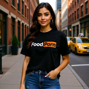 🍔🔥 Food Porn – Oversized Shirt MarketPrint