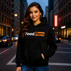 🍔🔥 Food Porn – Oversized Hoodie MarketPrint