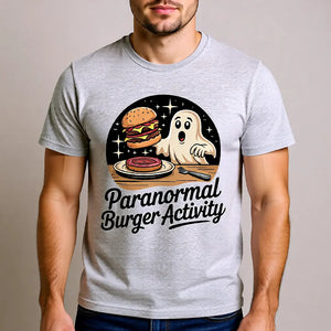 👻🍔 Paranormal Burger Activity – Premium T-Shirt MarketPrint