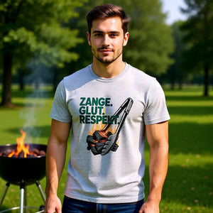 🔥🛠️ Zange. Glut. Respekt. – Premium T-Shirt MarketPrint