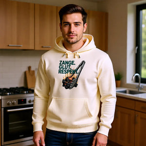🔥🛠️ Zange. Glut. Respekt. – Premium Hoodie MarketPrint