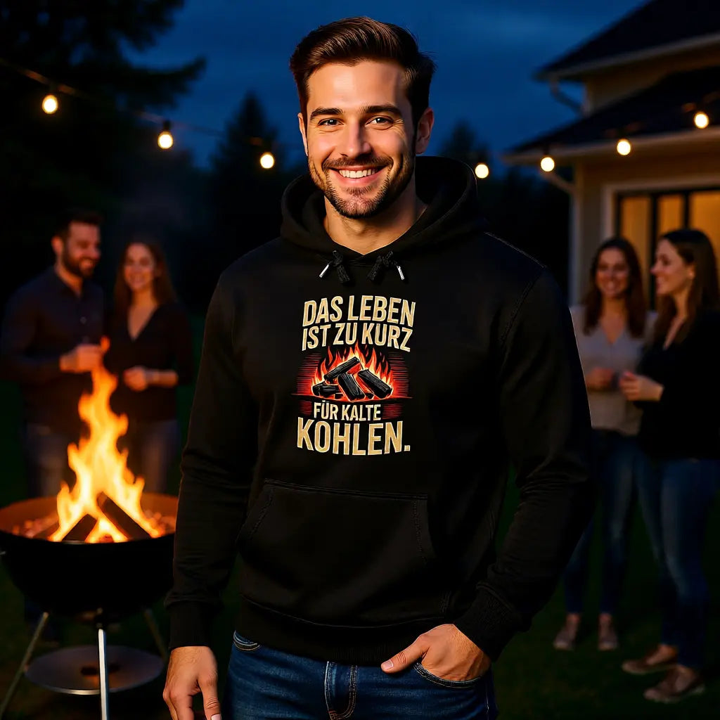 🔥🪵 Kalte Kohlen – Premium Hoodie MarketPrint