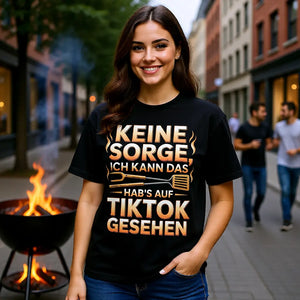 😂🔥 Keine Sorge – Hab’s auf TikTok gesehen – Oversized Shirt MarketPrint