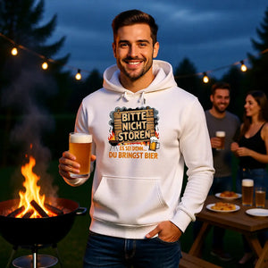 🍺🔥 Bitte nicht stören – Bring Bier – Premium Hoodie MarketPrint