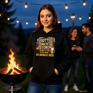 🍺🔥 Bitte nicht stören – Bring Bier – Oversized Hoodie MarketPrint