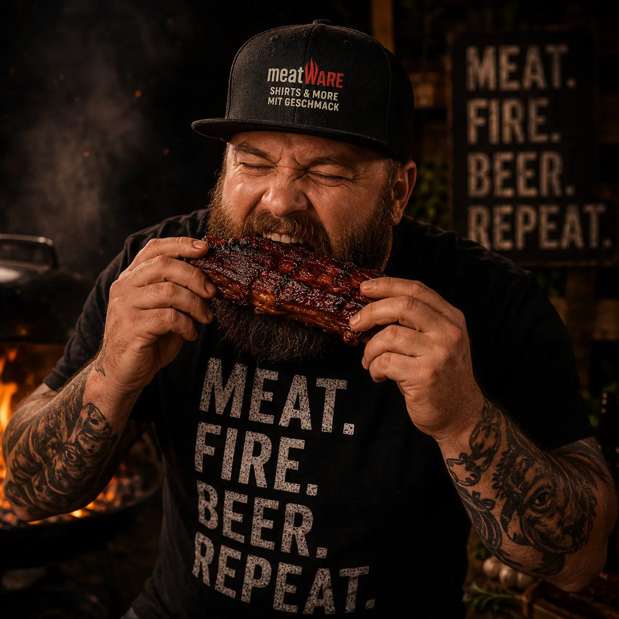 meatWARE Snapback Cap