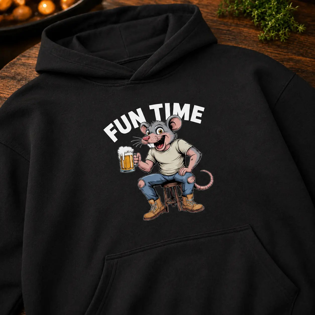 FUN TIME – Oversized Hoodie