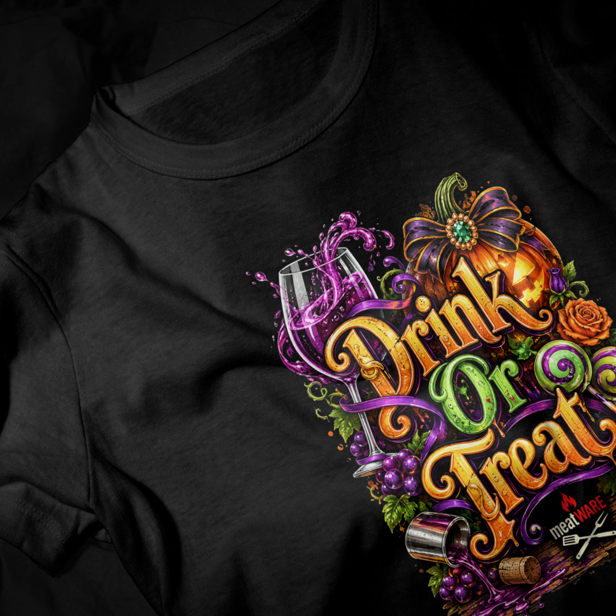 Drink Or Treat – Lustiges Halloween Cocktail Oversized Shirt