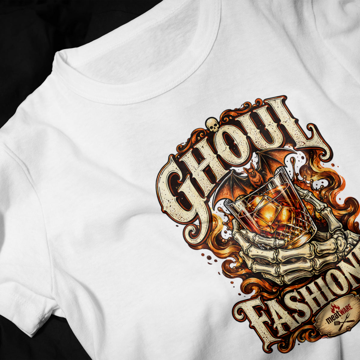 Ghoul Fashioned Whiskey – Lustiges Halloween Cocktail Oversized T-Shirt