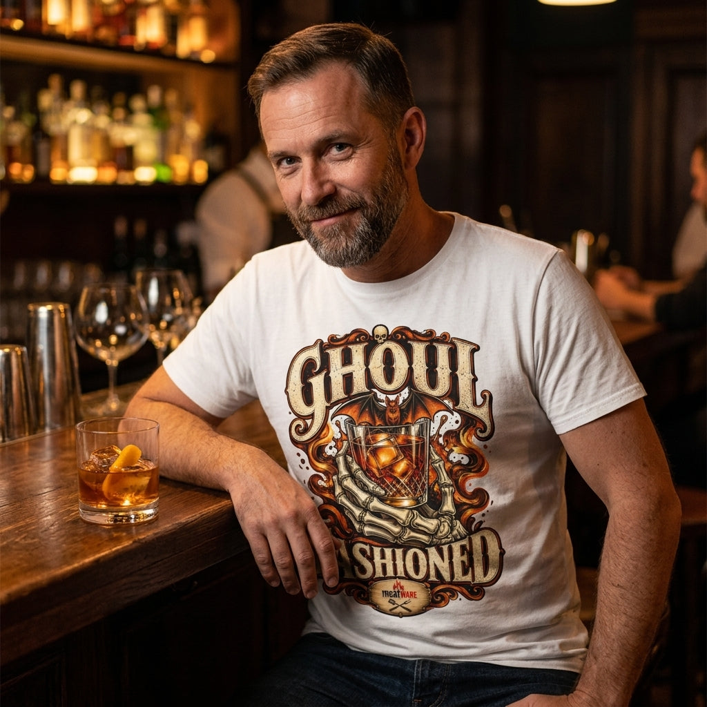 Ghoul Fashioned Whiskey – Lustiges Halloween Cocktail Premium T-Shirt