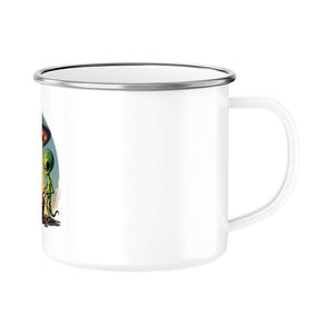 Alien BBQ - Emaille Tasse | Mug | Meatware
