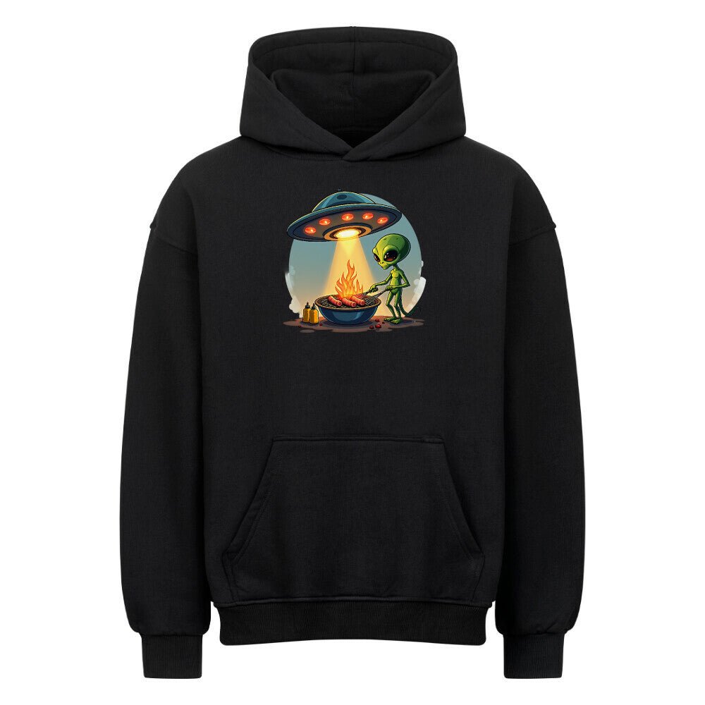 Alien BBQ - VACANCY Oversized Hoodie | Hoodie | Meatware