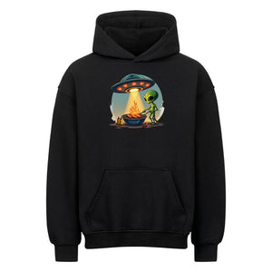 Alien BBQ - VACANCY Oversized Hoodie | Hoodie | Meatware