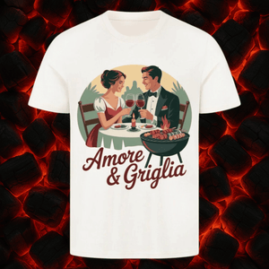 Amore & Griglia - HigherBlanks Premium T-Shirt | T-Shirt | Meatware