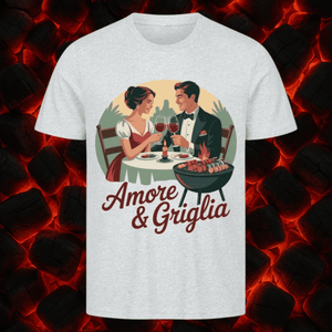 Amore & Griglia - HigherBlanks Premium T-Shirt | T-Shirt | Meatware