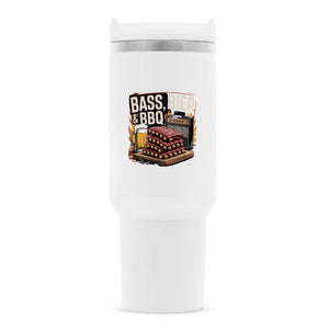 Bass, Bier & BBQ traditionell - Thermobecher | Mug | Meatware