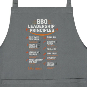 BBQ Leadership Principles - Grillschürze | Apron | Meatware