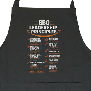BBQ Leadership Principles - Grillschürze | Apron | Meatware