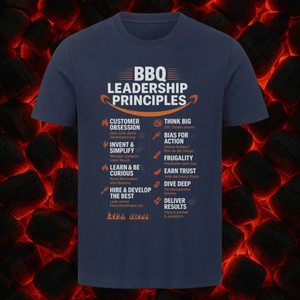BBQ Leadership Principles - HigherBlanks Premium T-Shirt | T-Shirt | Meatware