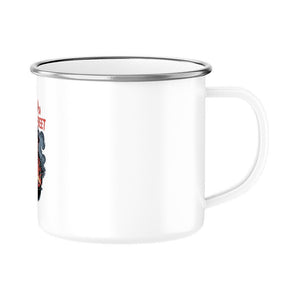 BBQ on Grill Street - Emaille Tasse | Mug | Meatware