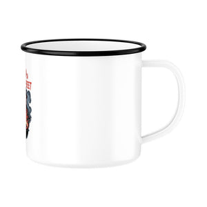 BBQ on Grill Street - Emaille Tasse | Mug | Meatware
