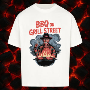 BBQ on Grill Street - VACANCY Oversized Shirt | T-Shirt | Meatware