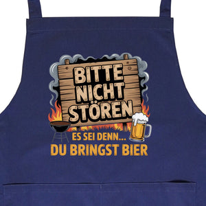 Bitte nicht stören... - Grillschürze | Apron | Meatware