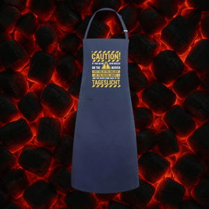 Caution Grillen - Grillschürze | Apron | Meatware