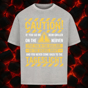 Caution Grillen - VACANCY Oversized Shirt | T-Shirt | Meatware