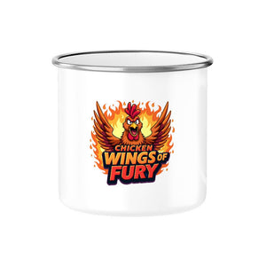 Chicken Wings of Fury - Emaille Tasse | Mug | Meatware