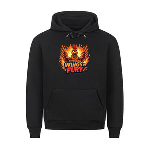 Chicken Wings of Fury - HigherBlanks Premium Hoodie | Hoodie | Meatware
