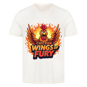 Chicken Wings of Fury - HigherBlanks Premium T-Shirt | T-Shirt | Meatware