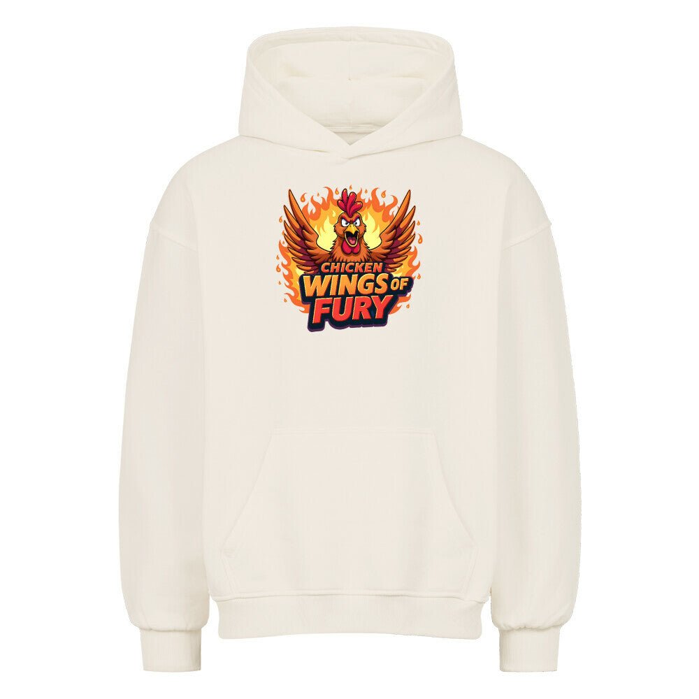 Chicken Wings of Fury - VACANCY Oversized Hoodie | Hoodie | Meatware