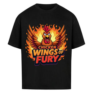 Chicken Wings of Fury - VACANCY Oversized Shirt | T-Shirt | Meatware