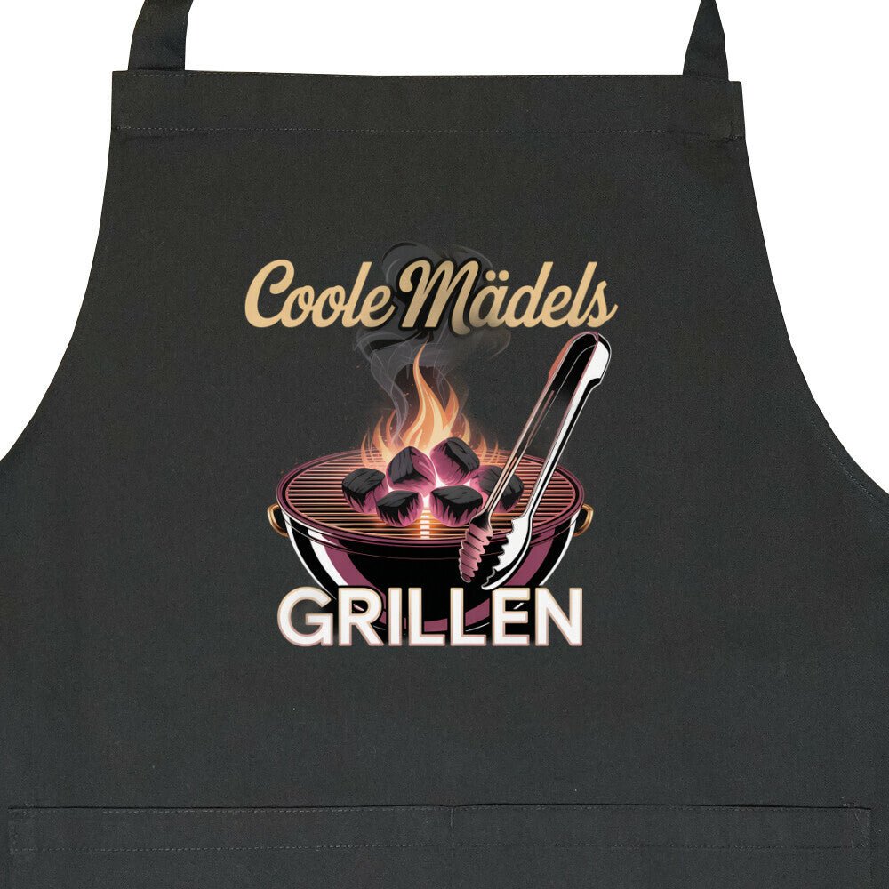 Coole Mädels grillen - Grillschürze | Apron | Meatware
