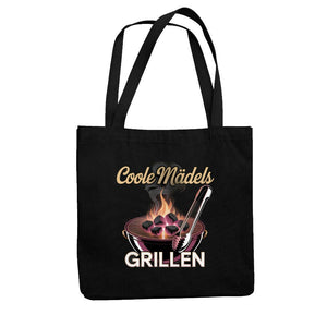 Coole Mädels grillen - Jutebeutel | Bag | Meatware