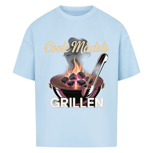 Coole Mädels grillen - VACANCY Oversized Shirt | T-Shirt | Meatware