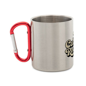 Culinar Rockstar - Edelstahl - Tasse mit Karabiner | Mug | Meatware