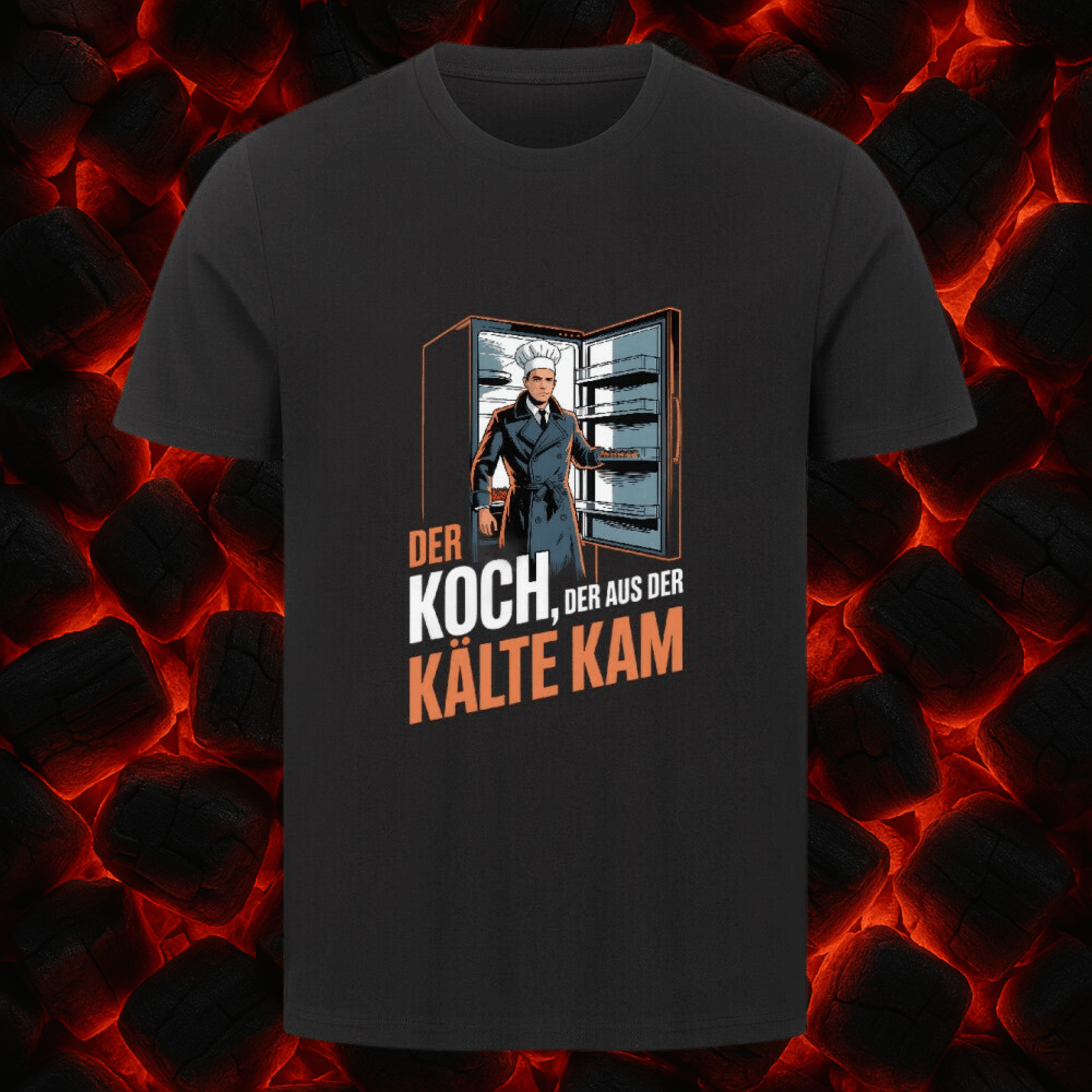 Der Koch der aus der Kälte kam - HigherBlanks Premium T-Shirt | T-Shirt | Meatware