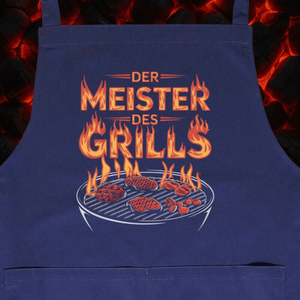 Der Meister des Grills - Grillschürze | Apron | Meatware