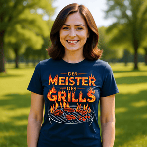 Der Meister des Grills - HigherBlanks Premium T-Shirt | T-Shirt | Meatware