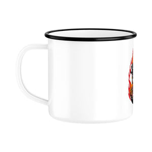 Der Meister des Grills (ohne Kopf) - Emaille Tasse | Mug | Meatware