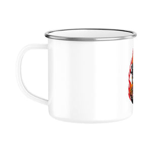 Der Meister des Grills (ohne Kopf) - Emaille Tasse | Mug | Meatware