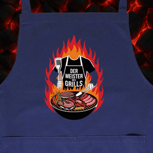 Der Meister des Grills (ohne Kopf) - Grillschürze | Apron | Meatware